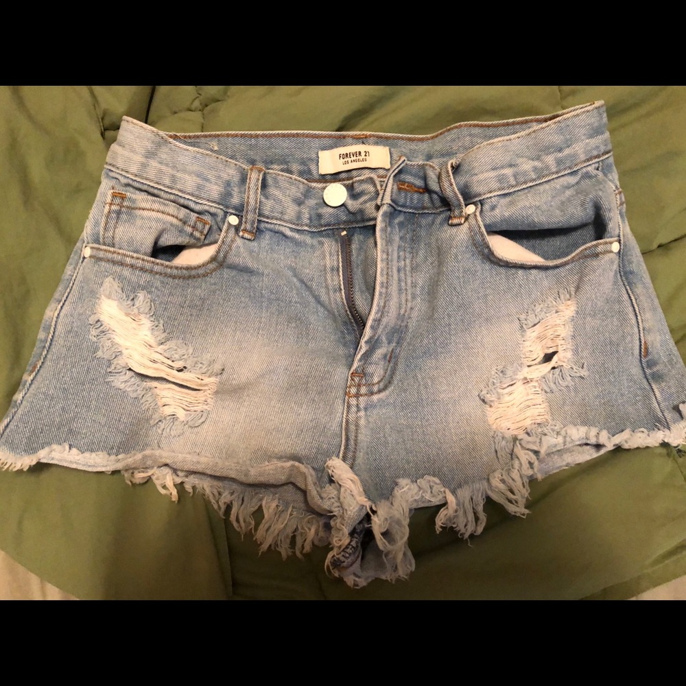 High waisted F21 shorts